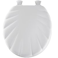 Picture of Bemis 22EC-000 White Round Closed Front Toilet Seat