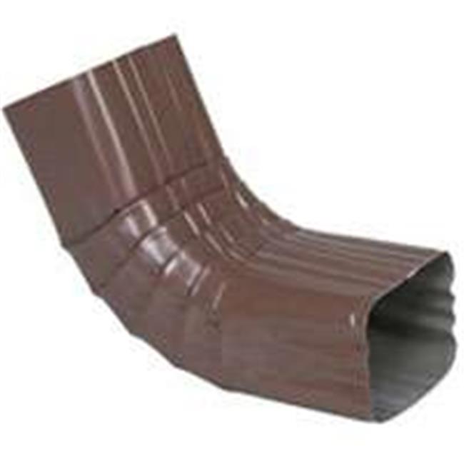 Amerimax Home Products 2526419 Brown Aluminium Elbow 2 x 3 In. Style A