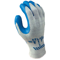 300M-08.RT Glove Gray With Blue Coating Medium