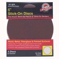 3012 Sand Discs 6 In. Pack Of 3