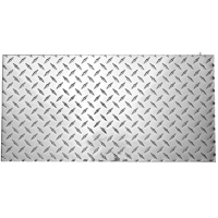 316364 Sheet Aluminium Diamond Pol 24 x 12 In.