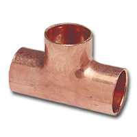 32704 .5 x .5 x .75 In. Wrot Copper Tee