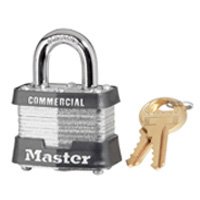 Picture of Master Lock 3KALF3210 1.5 In. 4 Pin Tumbler Steel Padlock