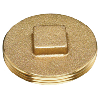 42374 Clean Out Plug 4 In. Brass