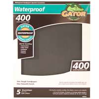 Picture of Ali Industries 4472 Gator 9 x 11 In. Waterproof Garnet Sandpaper 400 Grit 5 Pack