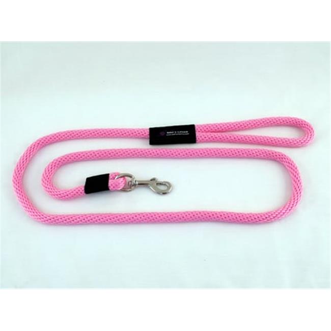 Soft Lines P10608HOTPINK Dog Snap Leash 0.37 In. Diameter By 8 Ft. - Hot Pink