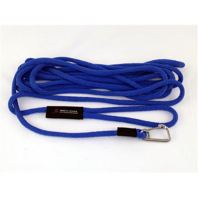 Soft Lines PSW10420PACIFICBLUE Floating Dog Swim Snap Leashes 0.25 In. Diamet...