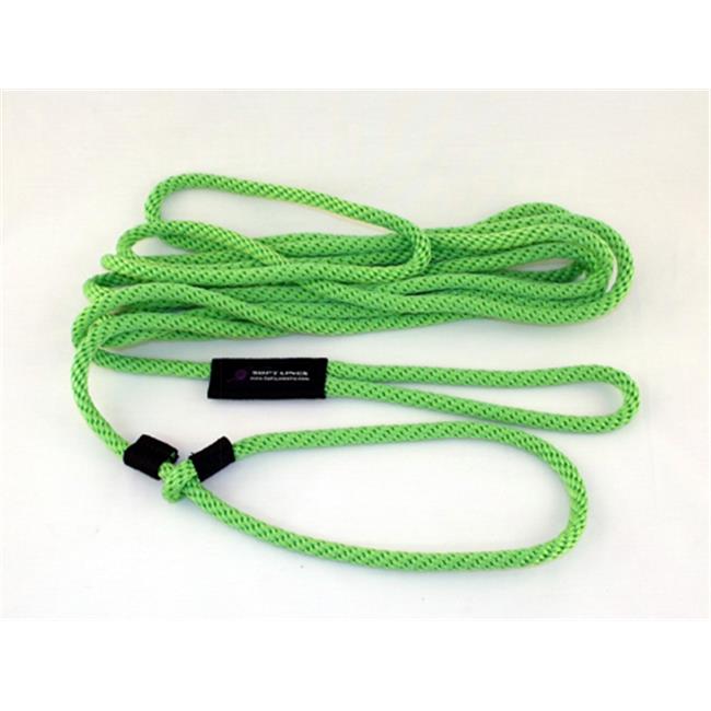 Soft Lines PSW20630LIMEGREEN Floating Dog Swim Slip Leashes 0.37 In. Diameter...