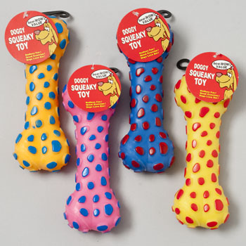 Picture of RGP 66925P Dog Toy Vinyl Bone With Squeaker, Pack Of 66