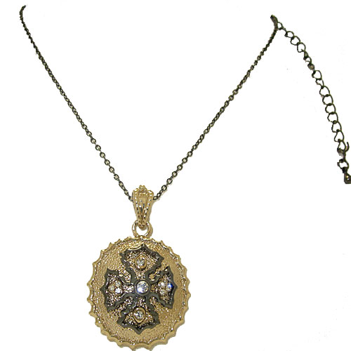Designer Necklace adjustable Chain  maltese cross