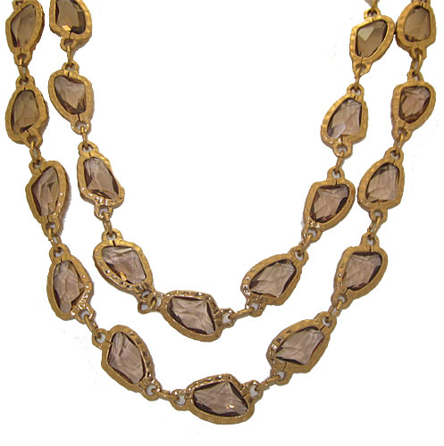 CHICO SMOKED TOPAZ NECKLACE