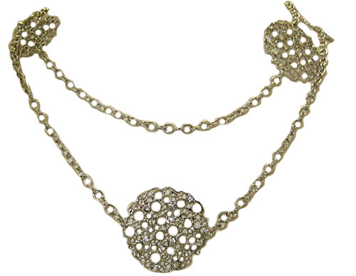 Potatoe Clip Necklace 42 inches