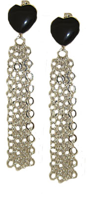 ER207BKW Tassel Earrings jewelry wholesale best seller