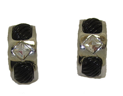 EP2147W Hoop Accented Crystal Cable Fancy Cabs