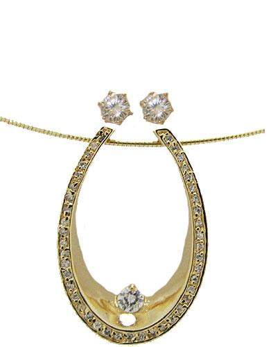 Picture of Designer Jewelry SPT2303S CZ Designer Wholesale Necklace Earring Set 2 pcs