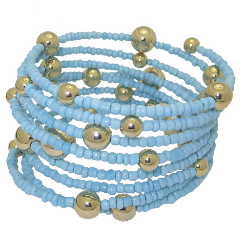 MX Signature Collection Multi Strand Bracelet Blue