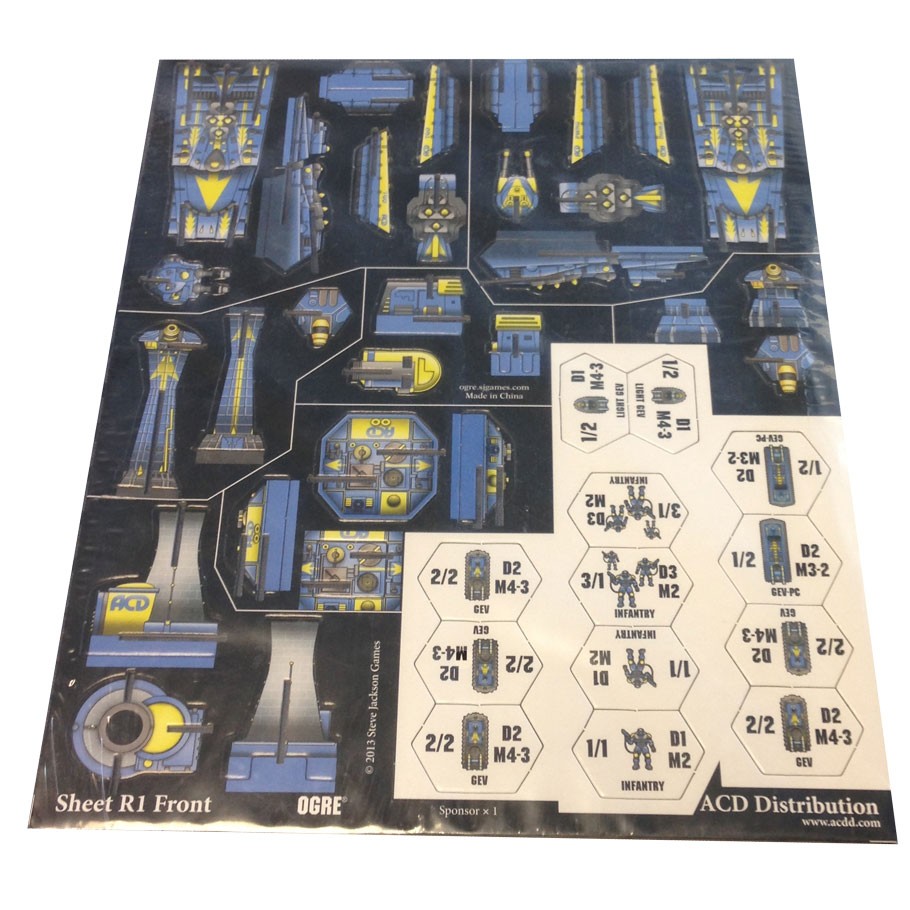 SJG1977P Ogre 6Th Edition ACD Promo Sheet