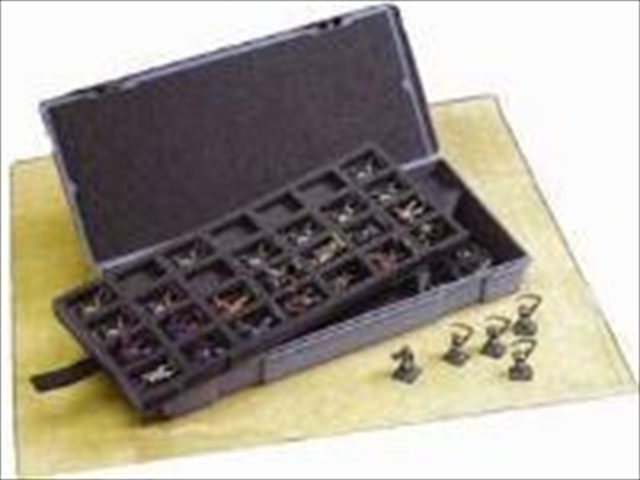 Picture of Chessex Manufacturing 2851 Figurestorage Box- Large 56 Count
