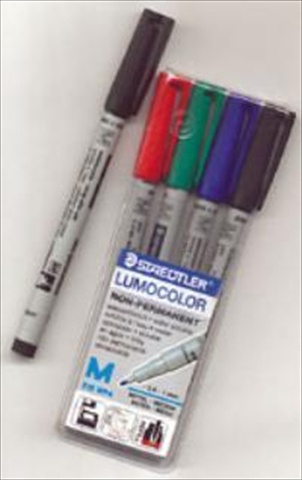 Picture of Chessex Manufacturing 3154 Water Soluble Markers 4