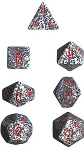 Picture of Chessex Manufacturing 25320 Granite Speckled Polyhedral Dice Set Of 7