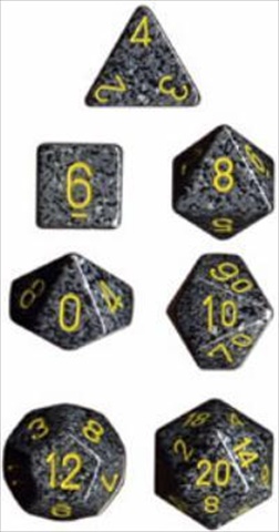 Picture of Chessex Manufacturing 25328 Urbancamo Speckled Polyhedral Dice Set Of 7