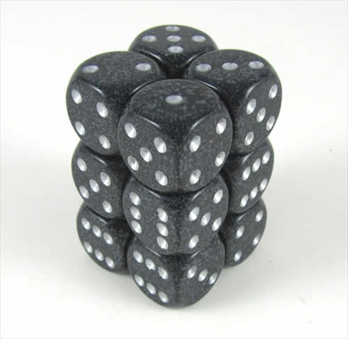 Manufacturing 25718 Ninja Speckled - 6 Sided 16 mm Dice Set Of 12