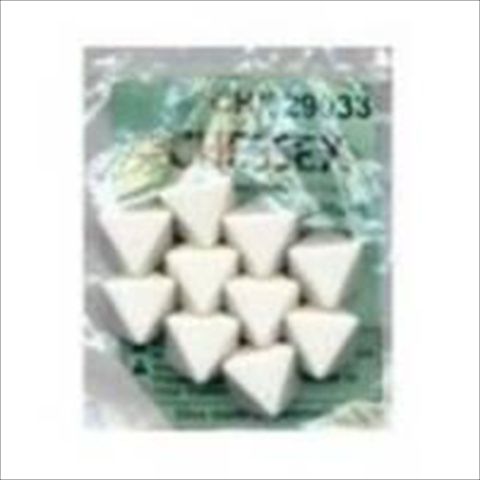 Picture of Chessex Manufacturing 29033 Opaque Blank White D8 Bag Set Of 10