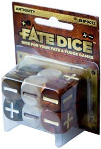 Picture of Evil Hat Productions 9013 Fate Dice - Antiquity Dice