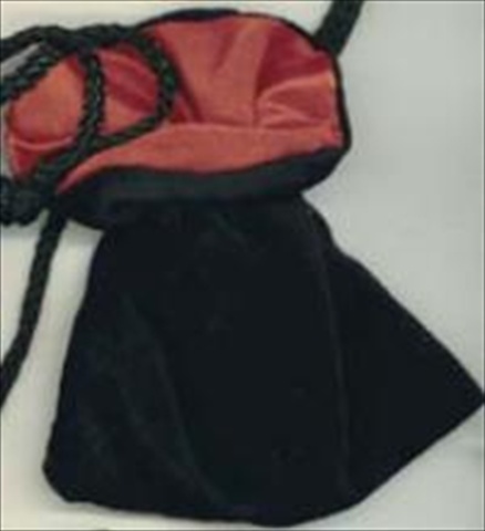 9915 Small Lineddice Bag - Red