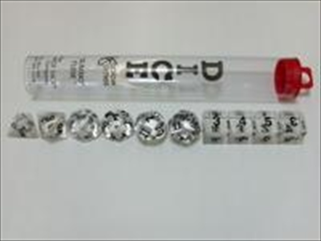 Koplow 9949 10-Set Htubetr - Clear & White