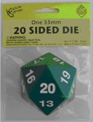 Koplow 14798 D20 Single 55 mm Countdown Green Bagged