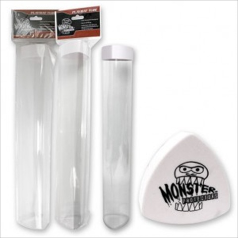 Picture of Monster Binders MTTBEWHT Play Mat Tube - Prism Monster White