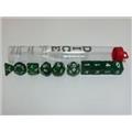 Koplow 10027 10-Set Htubeglt - Green & White Koplow 10027 10-Set Htubeglt - Green & White