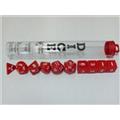 Koplow 10056 10-Set Htubeop - Red & White Koplow 10056 10-Set Htubeop - Red & White