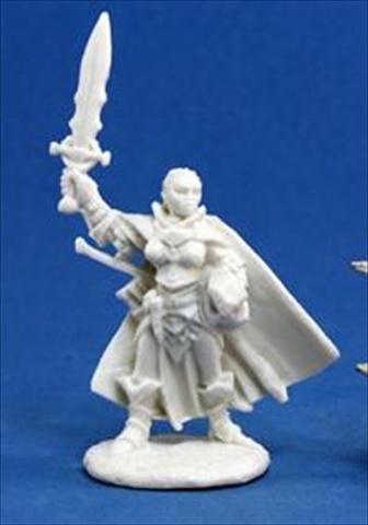 89011 Bones - Path Finder Seelah- Iconic Paladin Miniature