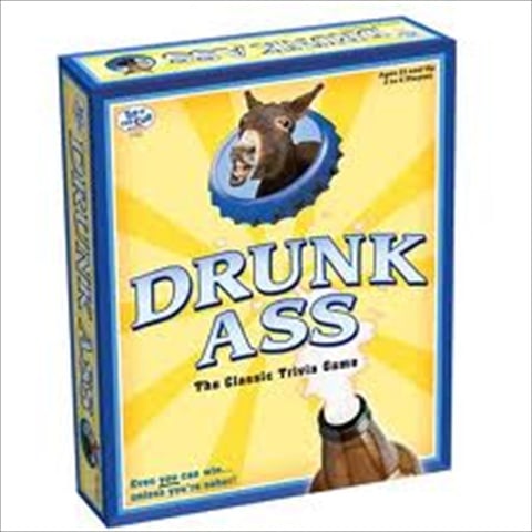 University Games 1382 Drunk Ass Trivia Game