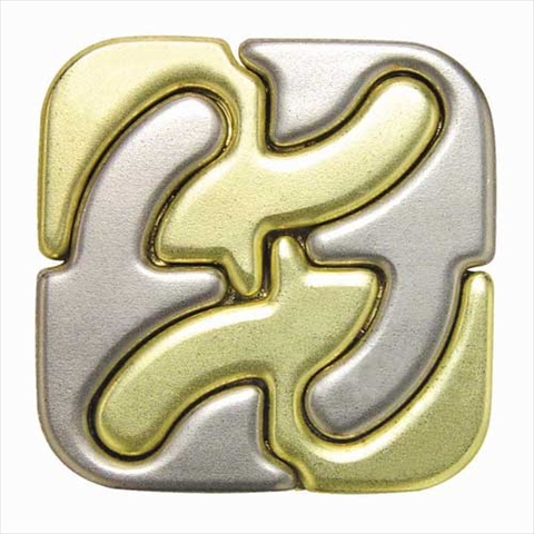 University Games 30867 Hanayama Puzzle- Square Level 6