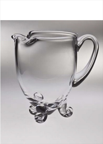 Picture of Majestic Gifts T-131 Classic Clear 40 oz. High Quality Glass Footed Pitcher