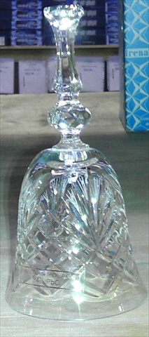 Picture of Majestic Gifts C688MJ Majestic Crystal Bell