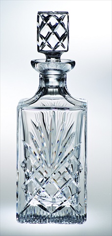 Picture of Majestic Gifts MA-153 Majestic 26 oz. Crystal Square Decanter