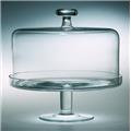 Majestic Gifts T-305 Classic clear 11 in. High Quality Glass Cake Stand With Dome Majestic Gifts T-305 Classic clear 11 in. High Quality Glass Cake Stand With Dome