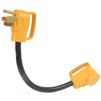 Picture of Camco Manufacturing 55173 Powergrip 50 M & 30 F Adapter