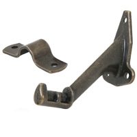 830130 Handrail Bracket - Antique Brass