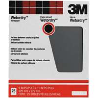 9 x 11 In. Wet And Dry Sandpaper- 180A Grit