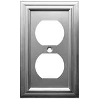 Picture of American Tack Co 153999 Duplex Plate- Satin Nickel