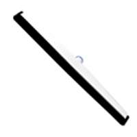 2702934 22 In. Moss Rubber Floor Squeegee