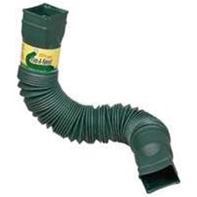 Amerimax 85011 Flexible Downspout Extension- Green