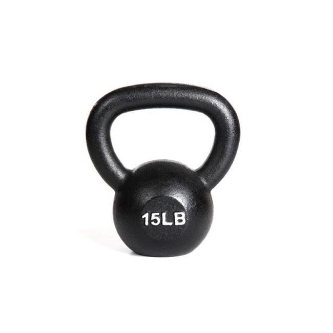 York Barbell 15115 15 lb. Kettlebell