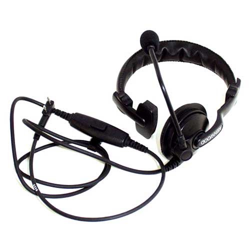 KHS-7A Light Weight Single Muff Headset With Boom Mic -  Kenwood