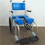 Picture of GO-Anywhere SP Commode Self Propel Shower Chair- Blue